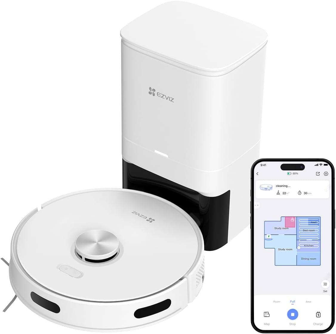 EZVIZ RE5 Plus Robot Hoover Mop Review: Unmatched Smart Cleaning Power