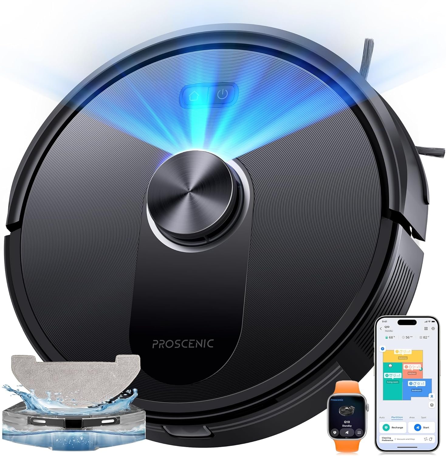 Proscenic Q10 Robot Vacuum Cleaner Review: Remarkable Suction Power!