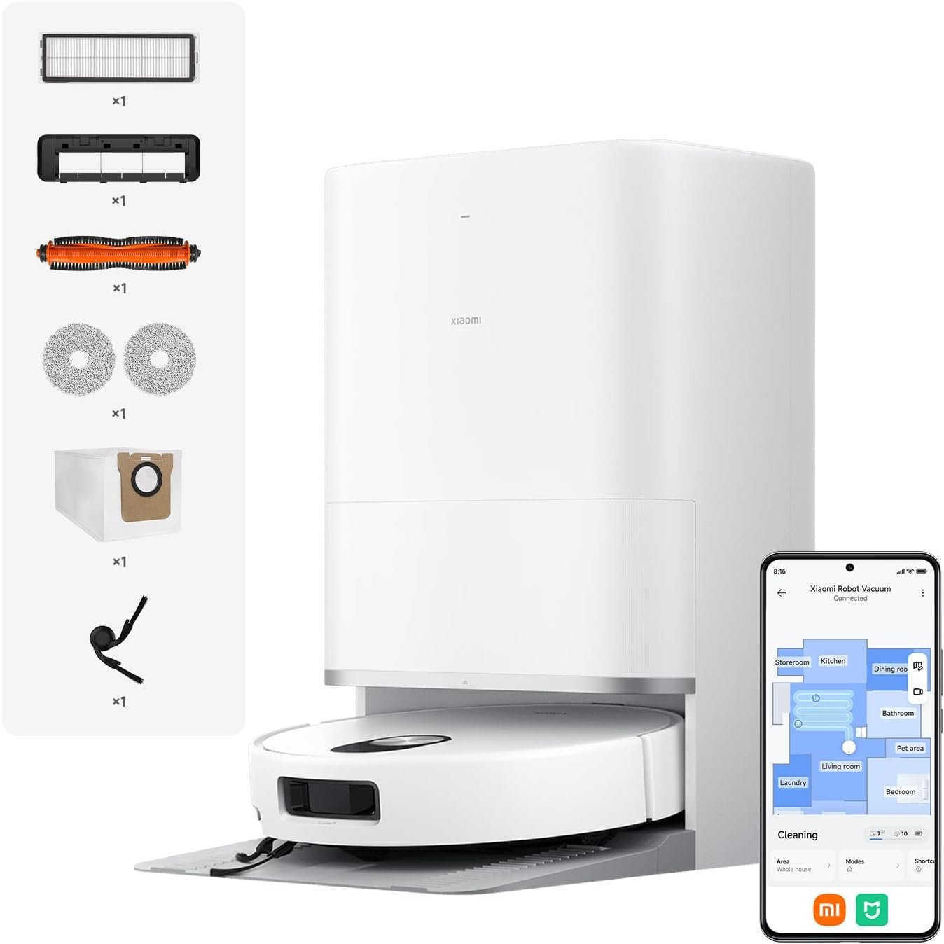 XIAOMI 5 Pro Robot Vacuum & Mop Review: Unmatched Suction Power!